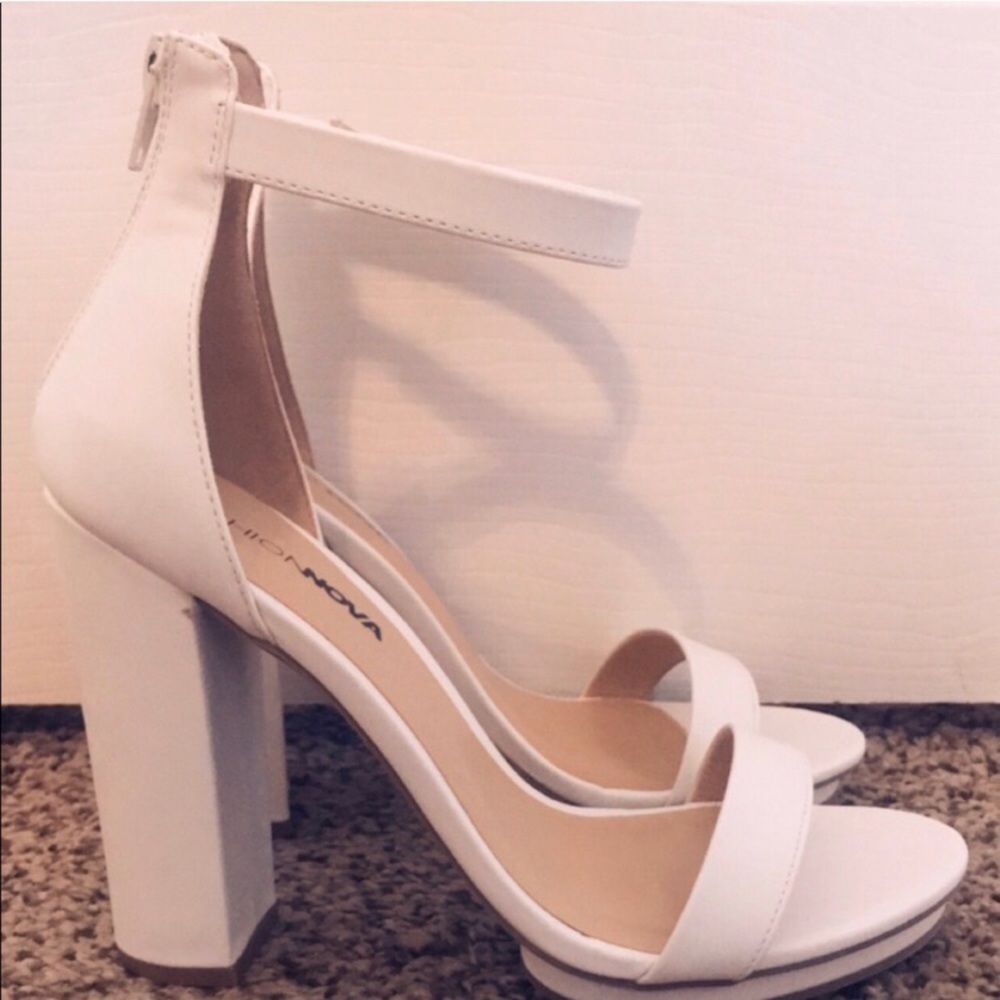 White heels